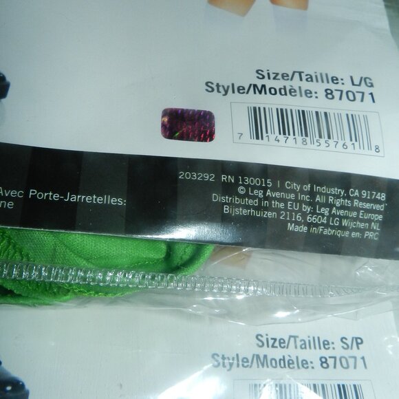 Gamer Sidekick Sexy Luigi Costume With Hat Leg Avenue 🆕⌚😮‍💨⚡🚚 - Picture 7 of 16